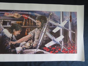 Curiosa - 3 Stuks medisch wetenschappelijke affiches / posters met signatuur " MENA " kopen? Bied vanaf 1!