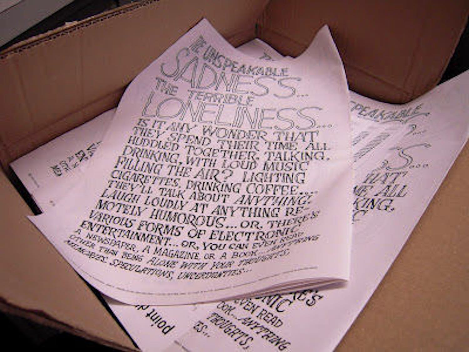 Robert Crumb - Item uit de serie point d'ironie verkocht voor € 1!