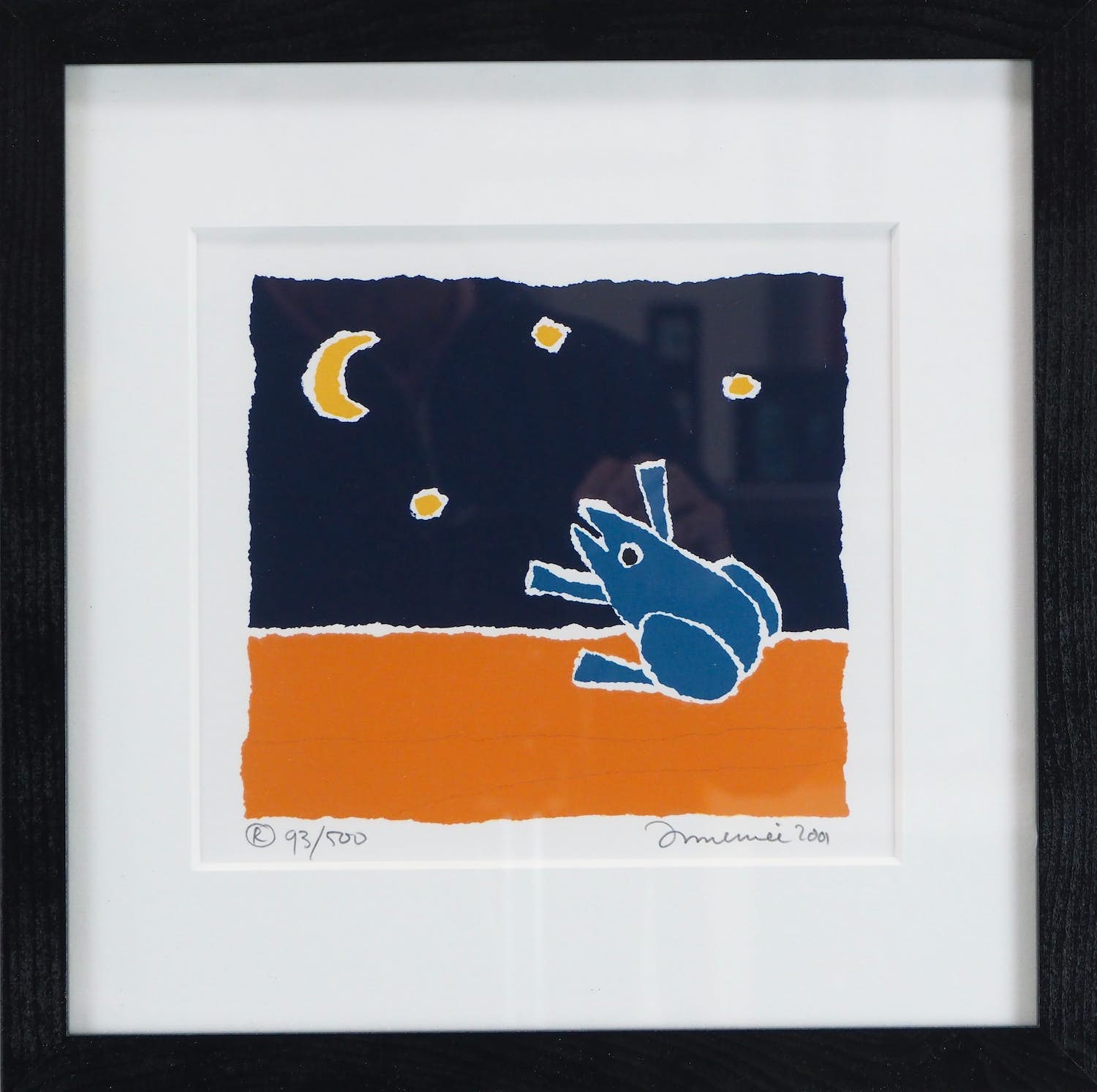 Hans Innemee - Blauwe kikker verkocht voor € 50!