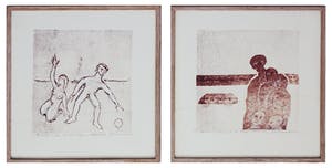 David Granaat - 2 zeefdrukken kopen? Bied vanaf 40!