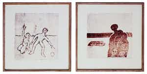 David Granaat - 2 zeefdrukken verkocht voor € 40!