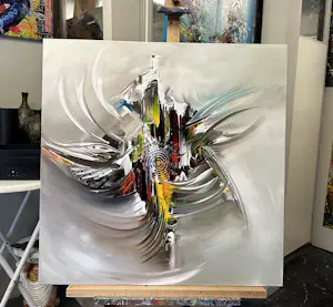 Albert Funke Kupper - “Sand storm” kopen? Bied vanaf 250!