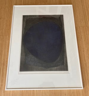 Arthur Luiz Piza - gesigneerde relief ets met aquatint - ingelijst. kopen? Bied vanaf 1!