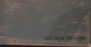 Ellie Slegten - Abstracte Bloem / Oplage 9/55 / Zeefdruk kopen? Bied vanaf 40!