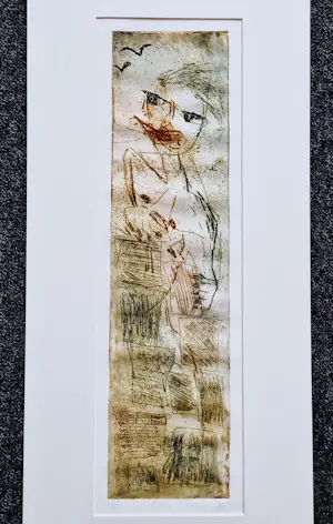 Marion Bloem - Grote handgekleurde Ets & Aquatint - Pure Poetry- zeer kleine oplage (8) ges. kaufen? Bieten Sie von 59!
