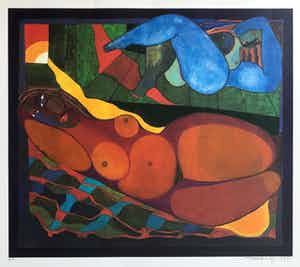 Theo Mackaay - Mooie, grote gesigneerde giclée - EA - 1997 verkocht voor € 85!