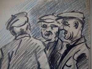 Jan van Bloppoel - 3 mannen aan de praat kopen? Bied vanaf 35!