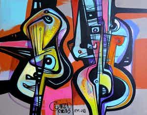 Simeon Gonzales - Formación de Guitarras verkocht voor € 249!