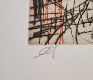 Markus Lüpertz - OHNE TITEL, signiert und e.a. kopen? Bied vanaf 300!