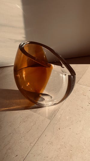 Kosta Boda - Kristallen bowl uit de “Saraband” serie kopen? Bied vanaf 150!