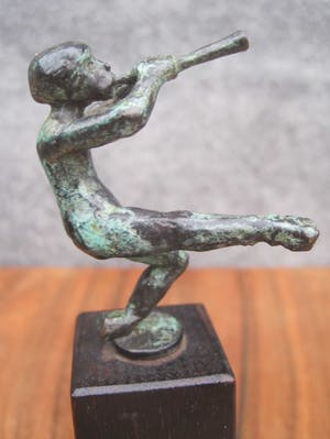 Niel Steenbergen - Beeldje van de god Pan. kopen? Bied vanaf 60!