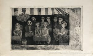 Reidar Magnus - Lithografie - 1953 - Gesigneerd kopen? Bied vanaf 55!