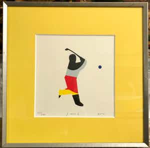 Jan Snoeck - De Golfer verkocht voor € 50!