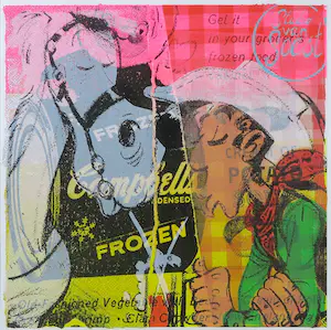 Suzanne van Soest - Gemengde druktechniek, Lucky horse - Ingelijst kopen? Bied vanaf 35!