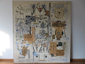 Phillip Martin - Affiche "change worlds I'' kopen? Bied vanaf 1350!