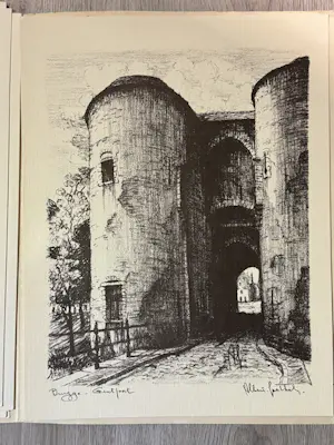 Buy Albert Goethals - Kunstmap met 8 litho’s brugge? Bid from 25!