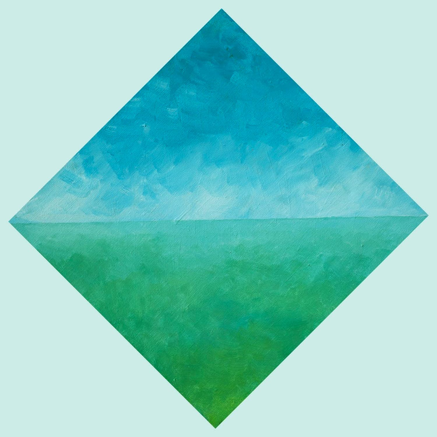 Paul Nieuwendijk - minimalistisch weidelandscahap verkocht voor € 180!