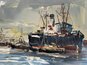 Jan Kelderman - Havengezicht kopen? Bied vanaf 110!