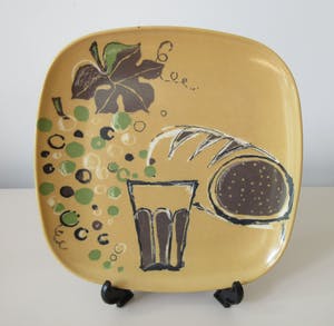 Curiosa - Zes Niftrix Ornamin Melamine ontbijt/serveerbordjes ontwerp Wiederkehr kopen? Bied vanaf 1!