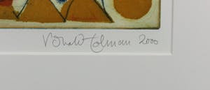 Ronald Tolman - Ets, Muze - Ingelijst kopen? Bied vanaf 50!