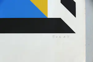 Kumi Sugai - Zeefdruk, Signal A / Prent 190 kopen? Bied vanaf 75!