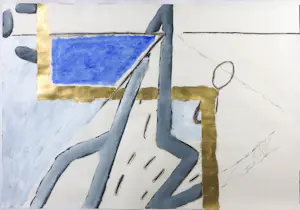 Agnes Maes - Gemengde techniek op papier, Zonder titel - Ingelijst (Groot) kopen? Bied vanaf 300!