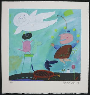 Wouter Stips - Zeefdruk, Daddy Dog kopen? Bied vanaf 40!