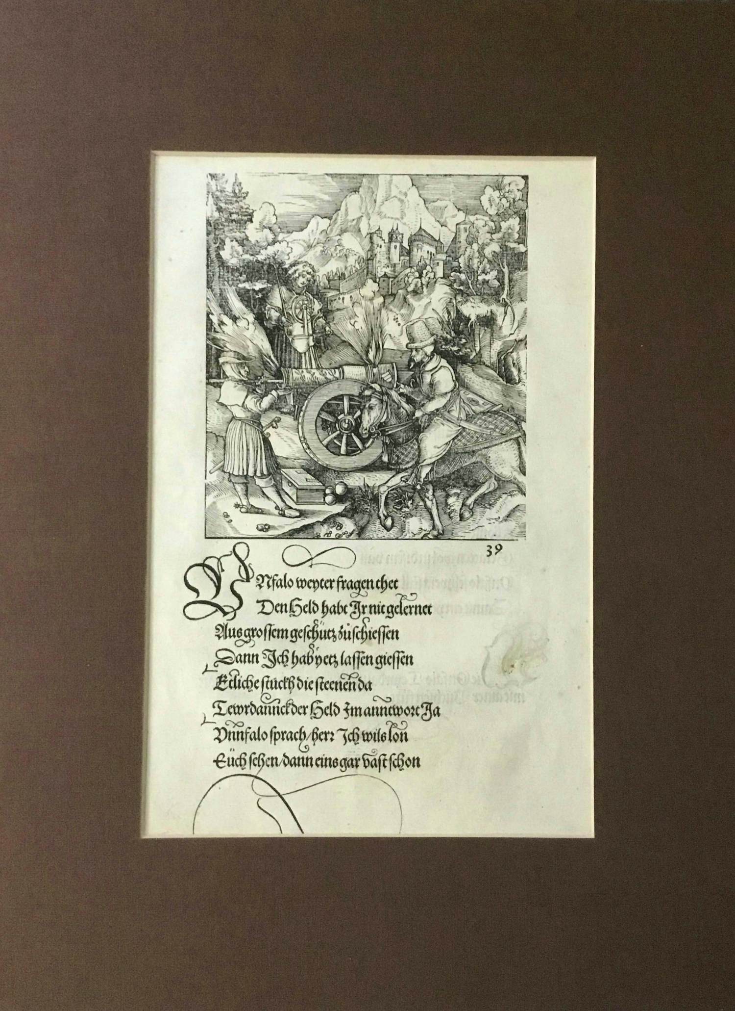 Hans Leonhard Schäufelein - “Theuerdank” set van 6 houtsneden uit 1519. kopen? Bied vanaf 600!