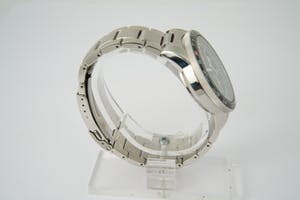 2556 - Staal - Seiko Solar Pilot Alarm Herenhorloge Quartz - Chronograph kopen? Bied vanaf 60!