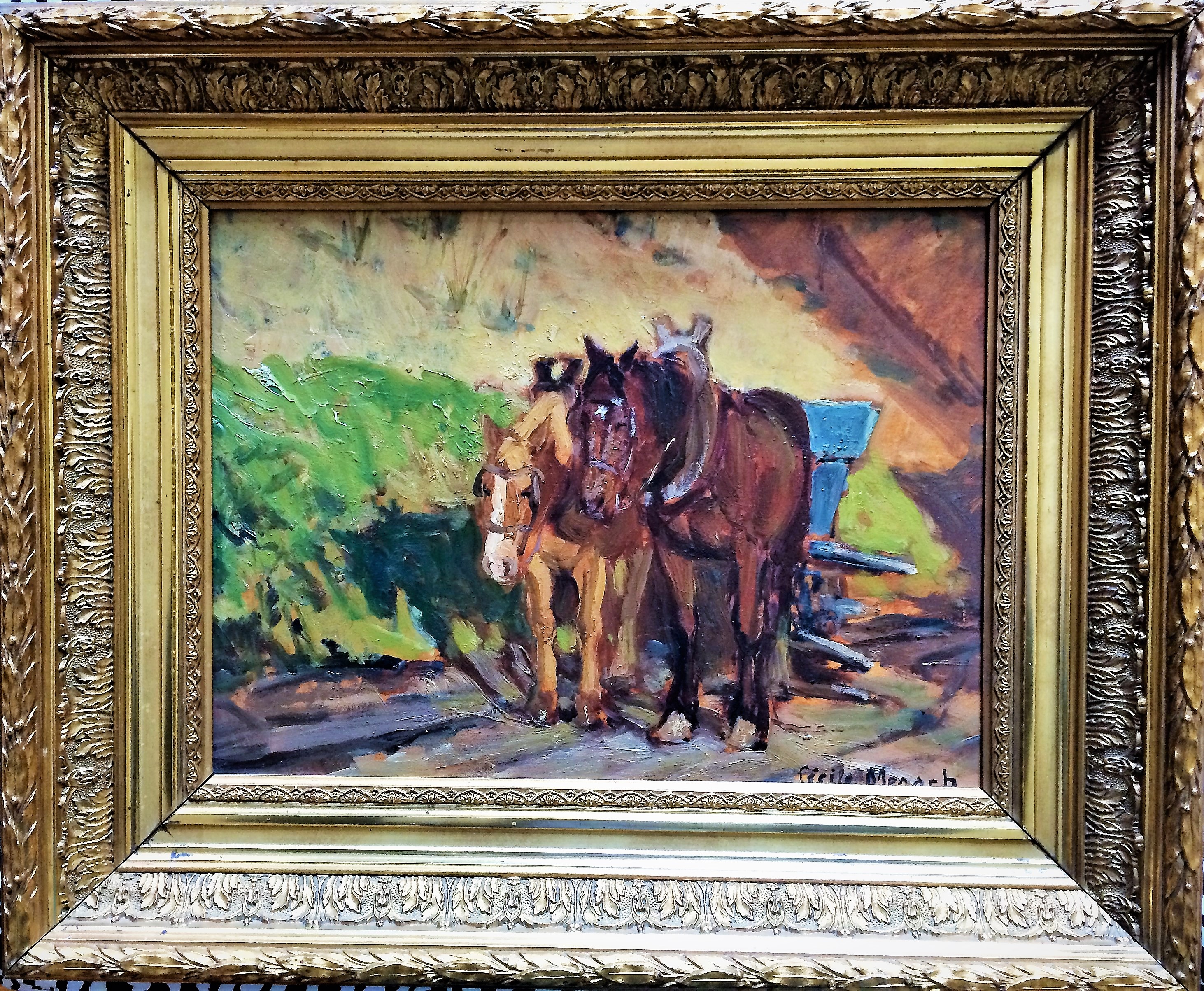 Cécile Mersch - Trekpaarden met kar kopen? Bied vanaf 129!