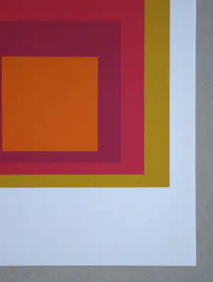 Josef Albers - Homage to the Square - La Tehuana - Zeefdruk - 1971 kopen? Bied vanaf 100!