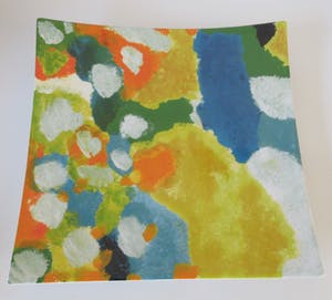 Niet of onleesbaar gesigneerd - Kunst Keramisch viesierbord ontwerp Dorien Akkal uitvoering Schoonhoven Keramiek kopen? Bied vanaf 10!