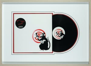 Banksy - The Future door Dirty Funker - Ingelijst kopen? Bied vanaf 1!