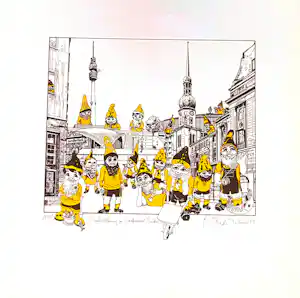 Bodo Boden - BVB "Beobachtung in Dortmund (Südtribüne)". kaufen? Bieten Sie von 180!