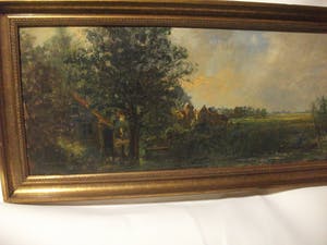 Cornelis Kersenboom - Hollands landschap.1940 kopen? Bied vanaf 40!