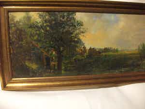 Cornelis Kersenboom - Hollands landschap.1940 verkocht voor € 40!