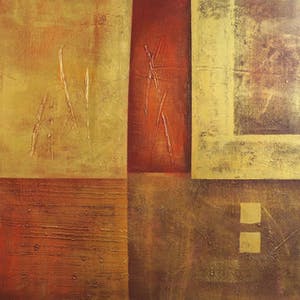 Han Teng - Han Teng: Acryl op doek, Hemels Zeer mooi doek! €995 galerij! kopen? Bied vanaf 99!