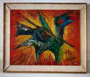 Gerardus Adrianus van der Park - Vogel. Cobra stijl. verkauft für € 39!