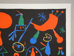 Joan Miro - Barcelona - 1949 - Lithografie met sjabloonkleuring kopen? Bied vanaf 120!