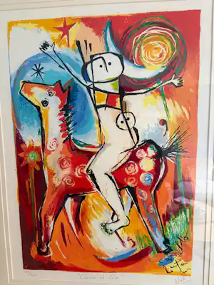 Angeles Nieto - 2 stuks: Camino al Sur I & Camino al Sur II [laatste kans] vendu pour 100€ !