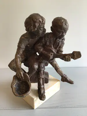 Marijke Ravenswaay-Deege - “ Straatmuzikanten “ zeldzaam kopen? Bied vanaf 65!