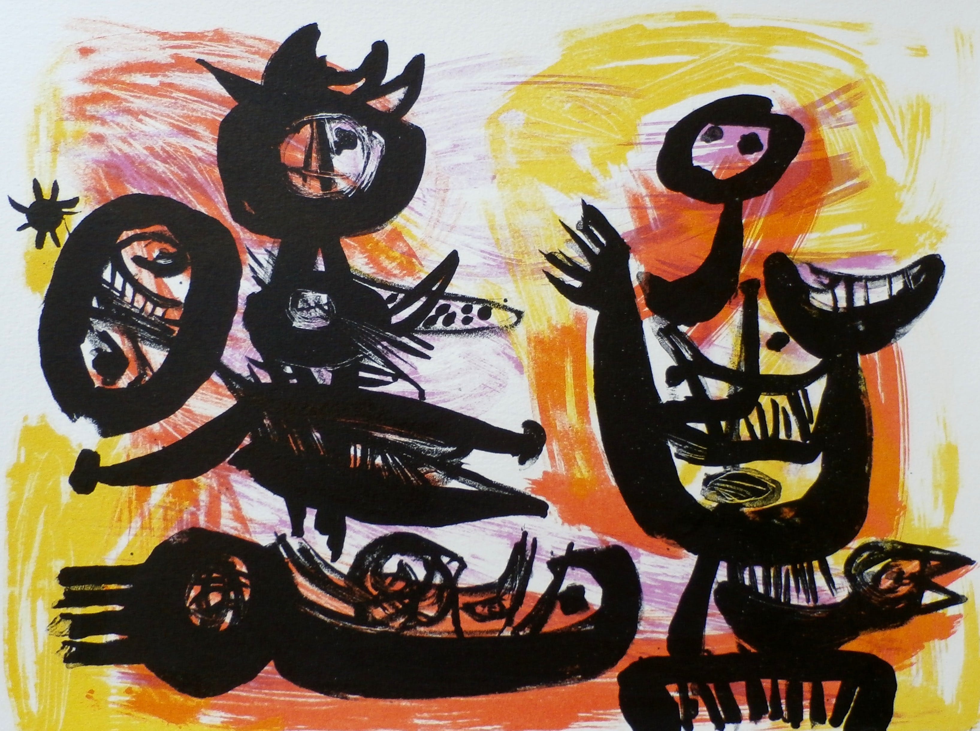 Anton Rooskens - Litho - 1967 verkocht voor € 295!