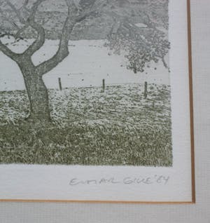 Elmar Gille - Litho: winter/lente - 1984 kaufen? Bieten Sie von 85!