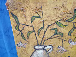 Huub Milder - Stilleven met bloemenvaas en fruitschaal kopen? Bied vanaf 25!