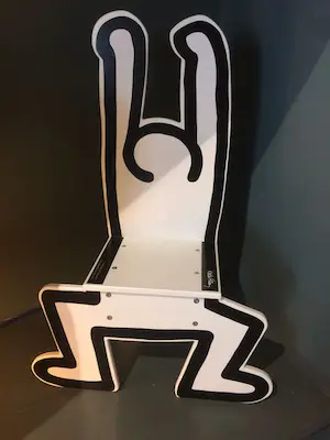 Keith Haring - Childrens Chair / Decorational Object White by Vilac kopen? Bied vanaf 135!