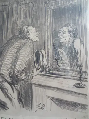 Honore Daumier - Pipelet essayant son sourire de Décembre kopen? Bied vanaf 200!