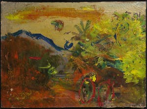 Theo Niermeijer - Olieverf op doek, Abstracte compositie kopen? Bied vanaf 1!