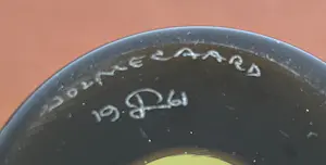 Per Lutken - Vintage olijf groen cilinder vaasje - Holmegaard kopen? Bied vanaf 28!