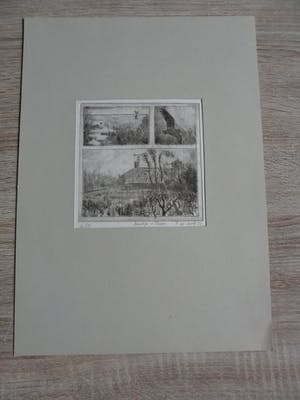 Frits Lindeman - Ets, titel, Huisje van Tuun. kopen? Bied vanaf 20!