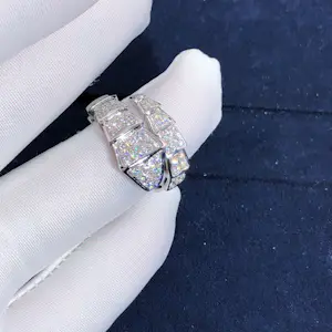 Cartier - 18K Gouden Diamanten Ring (±1,80 ct) – Serpenti Stijl Geïnspireerd op Bvlgari kopen? Bied vanaf 1750!